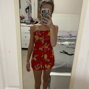 Floral Romper